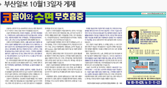 부산일보 10월13일자 게재